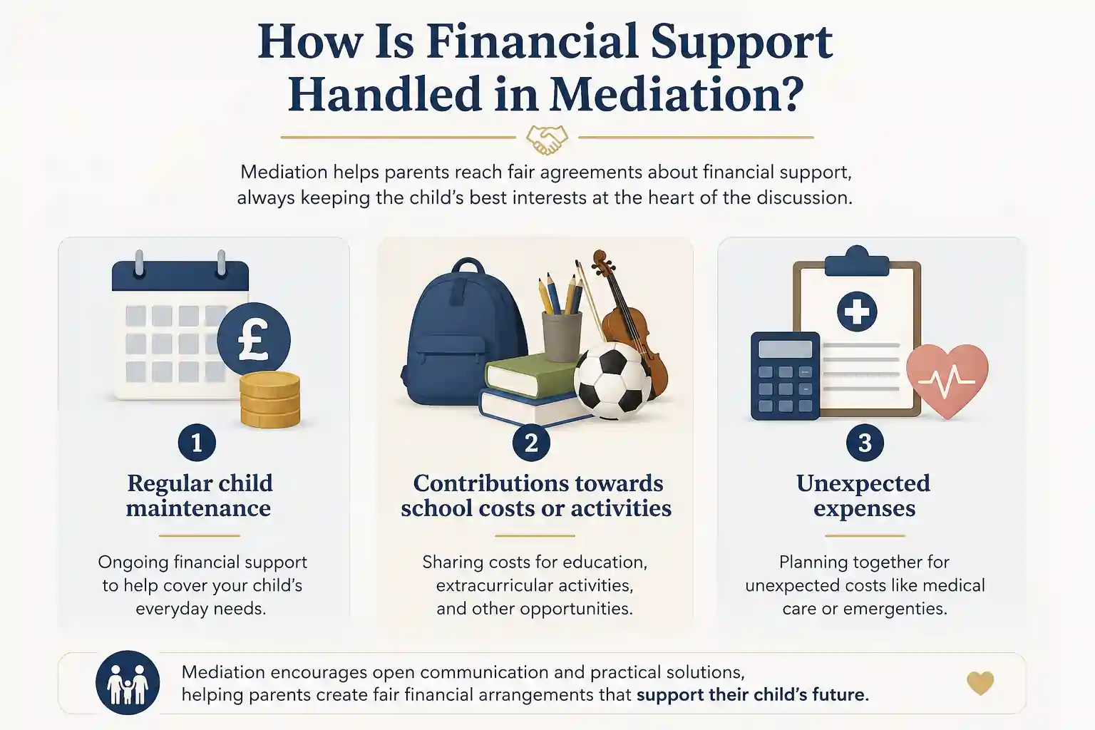 How Is Financial Support Handled in Mediation Thatcham